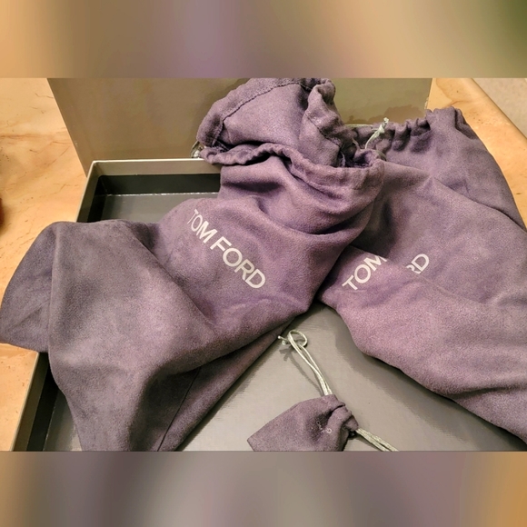 Tom Ford Unique Wedge Ken Sandals Sz 9.5 or 40 1/2- Beautiful Gold Detail - Picture 8 of 8